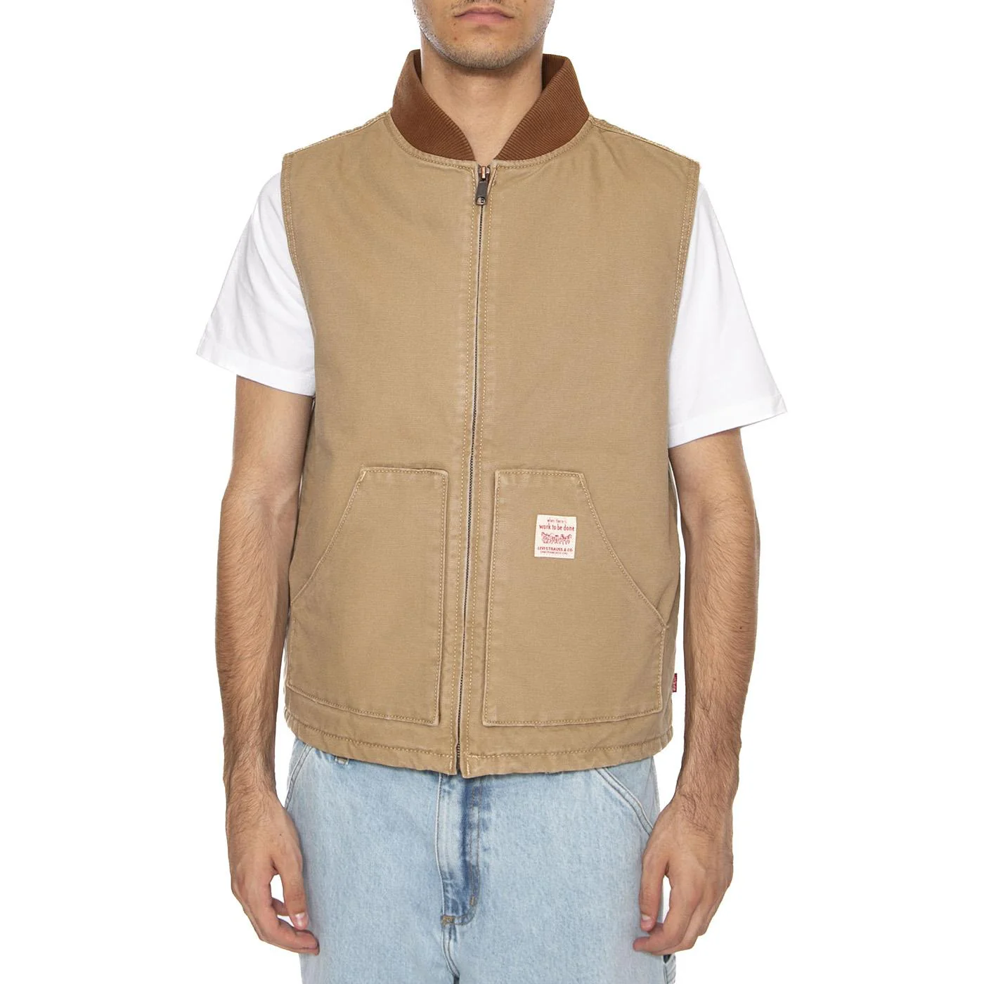 Sansome Vest Tiger's Eye Brown - Image 3