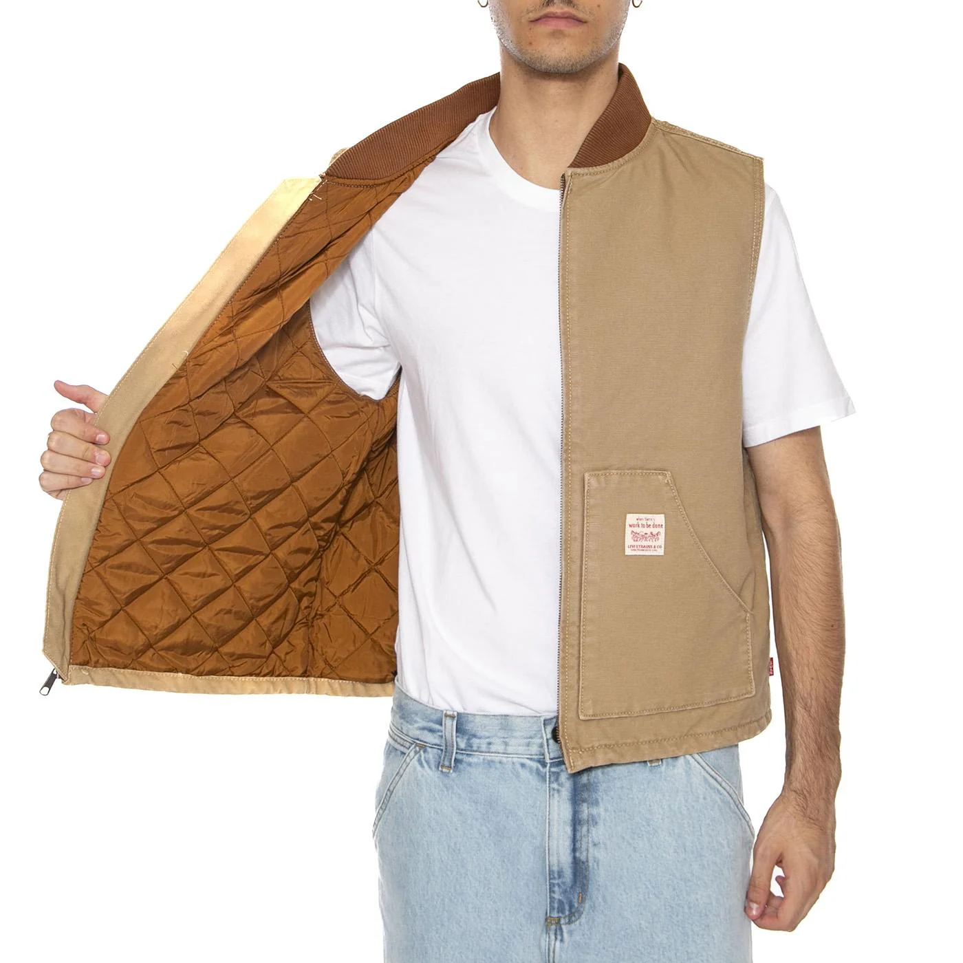 Sansome Vest Tiger's Eye Brown - Image 5