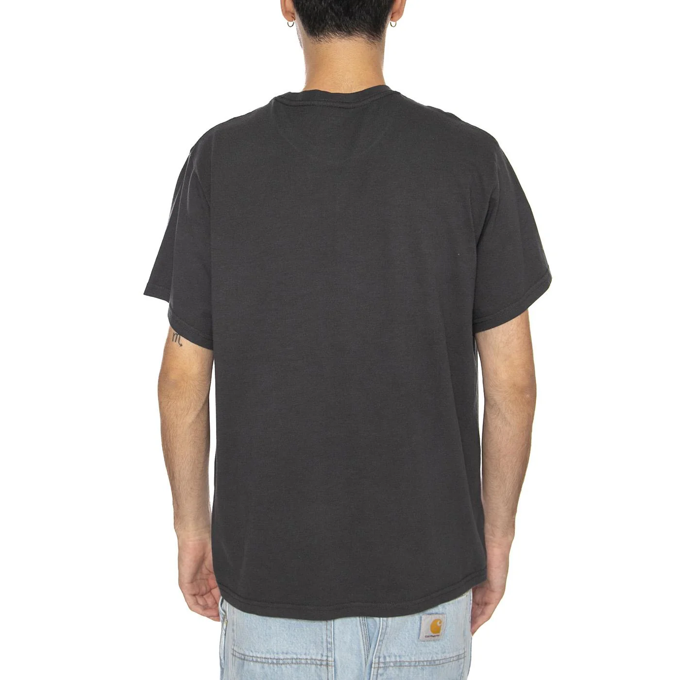 SS Relaxed Fit Tee Western Wind Eagle 1 Black - Image 4
