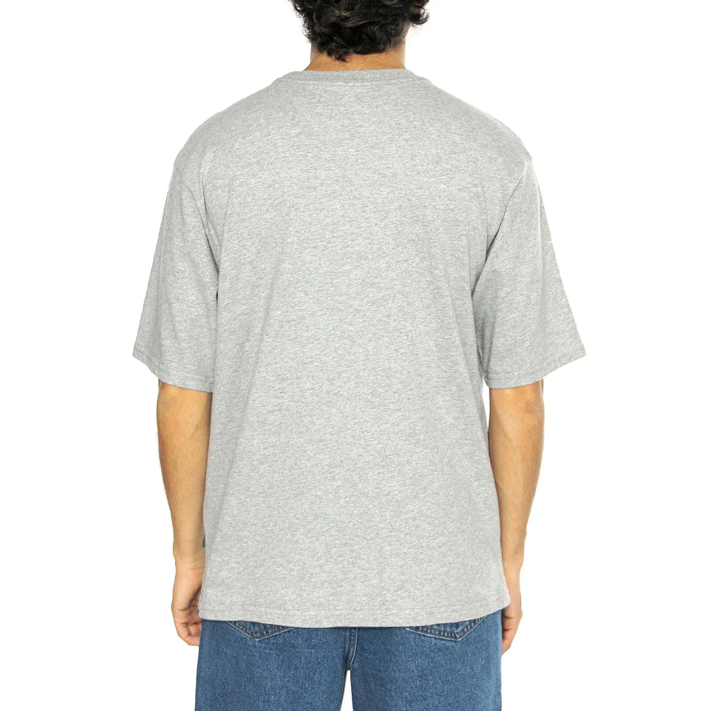 SS Workwear Tee Mid Tone Grey Heather - Image 3