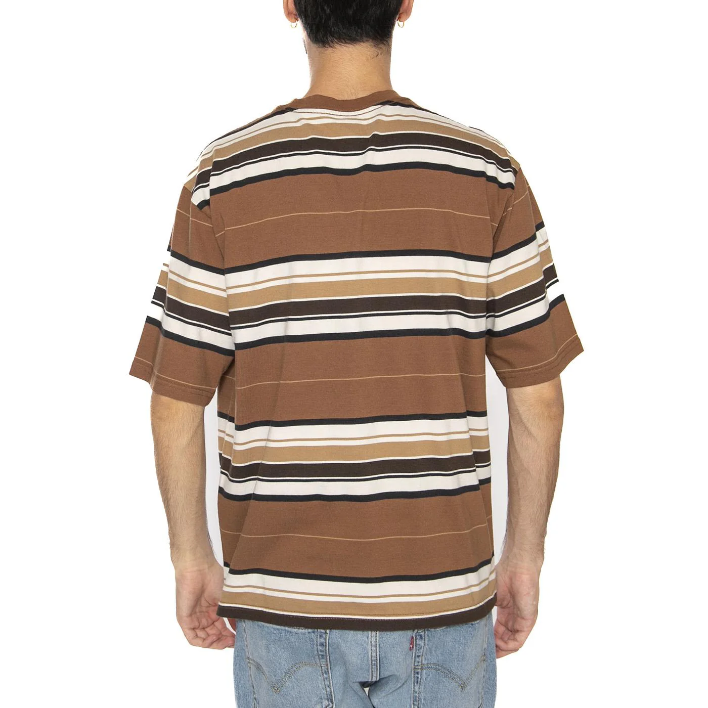 SS Workwear Tee Wild Frontier Printed ST Brown - Image 4
