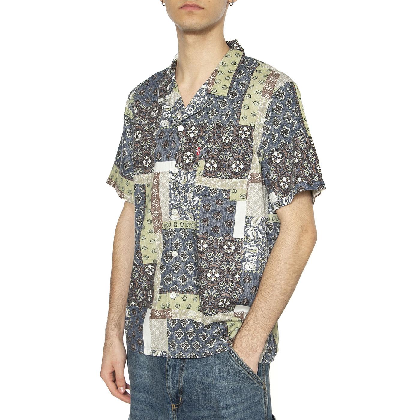 The Sunset Camp Shirt Tamrin Patchwork V