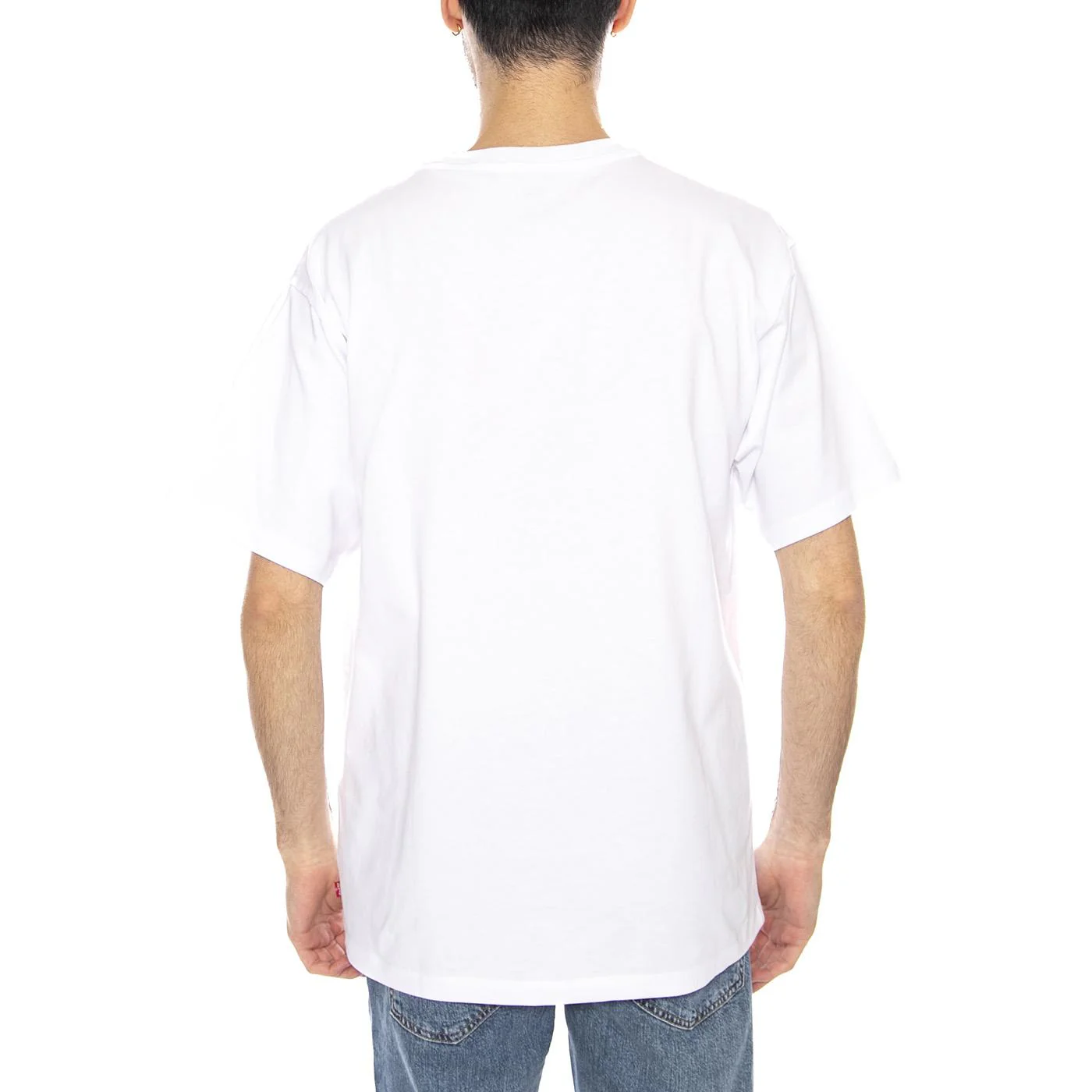 Vintage Fit Graphic Tee -- Men's Crew Neck T-Shirt White Men's LEVIS - Image 3