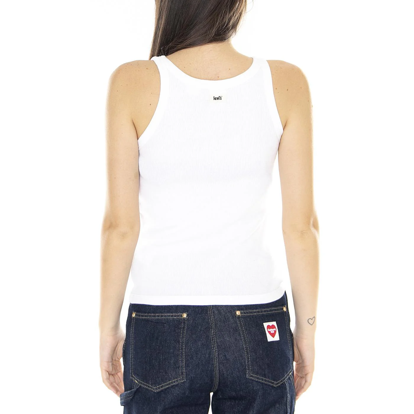 W' Racer Tank White - Image 3