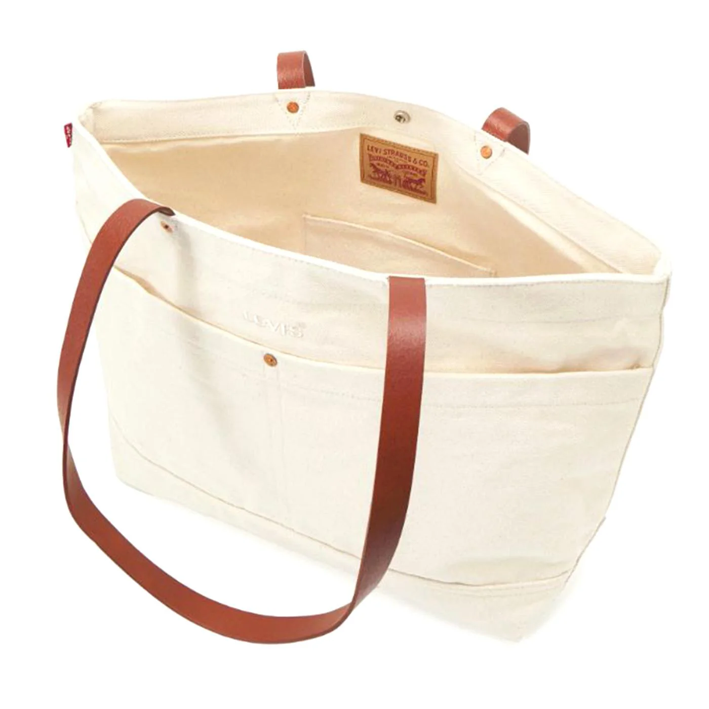 Women's Heritage Tote All Indigo Ecru Black - Image 4