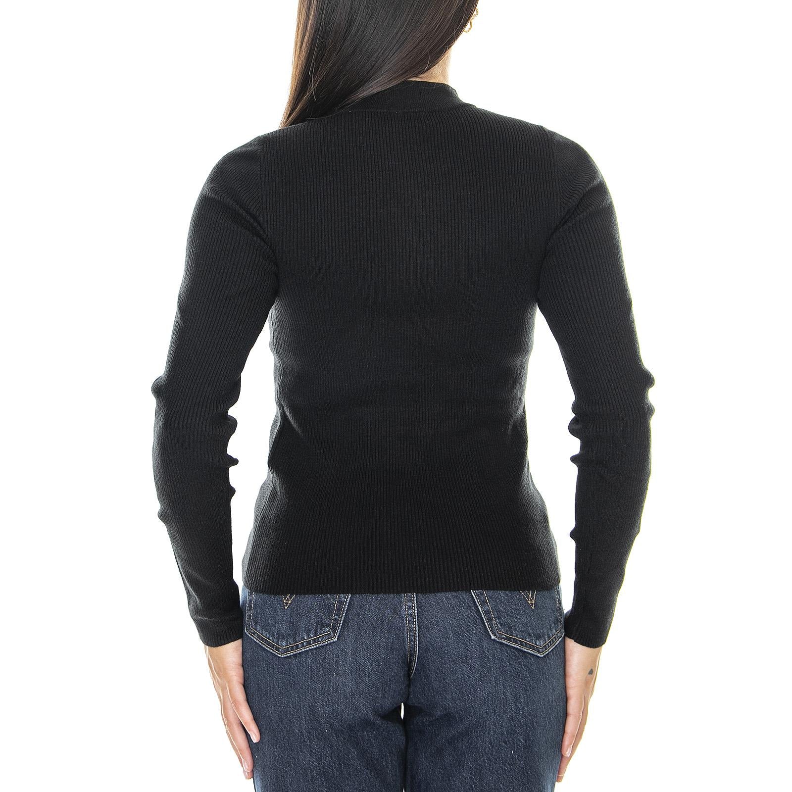 Womens Rib Caviar Sweater - Image 3