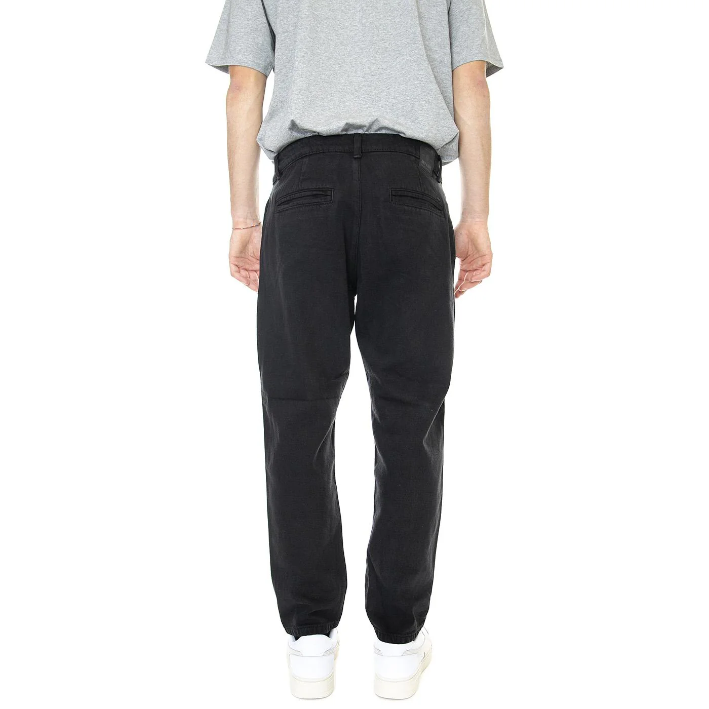 M' Onsavi Beam Chino Twill PK 1540 Black Pants - Image 3