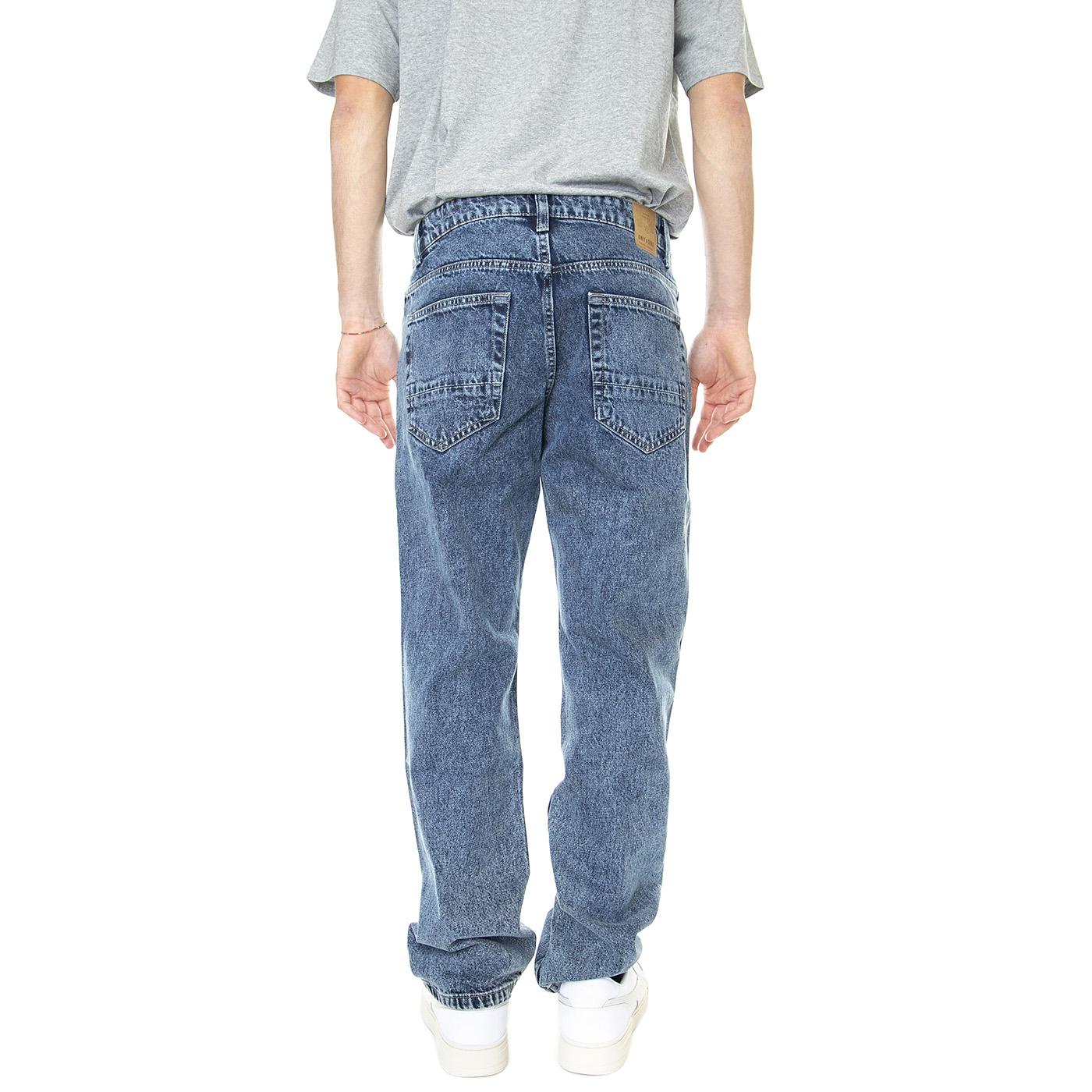 M' Onsedge Loose M.Blue PK 2399 Noos Blue Denim Pants - Image 3