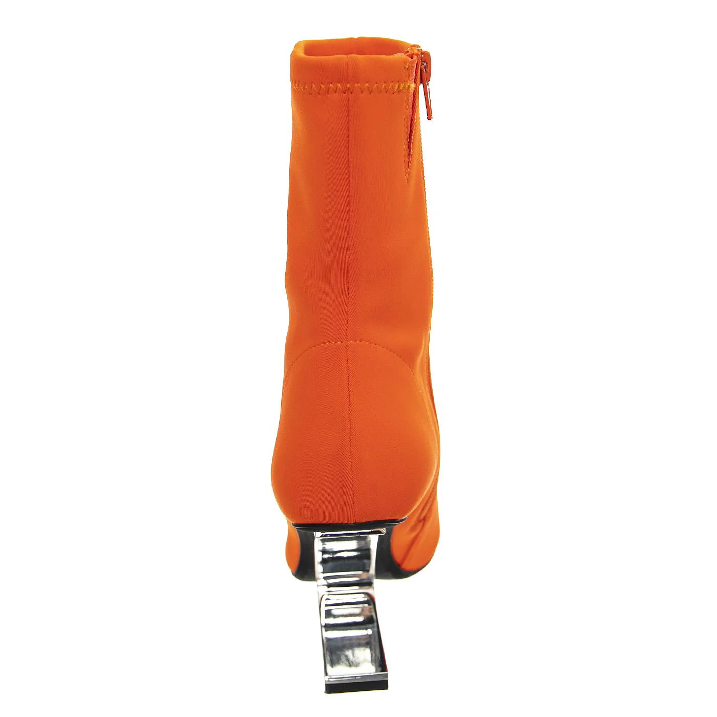 Compass Orange Neoprene Silver Fabric - Women's Orange Boots Women JEFFREY CAMPBELL - Image 4