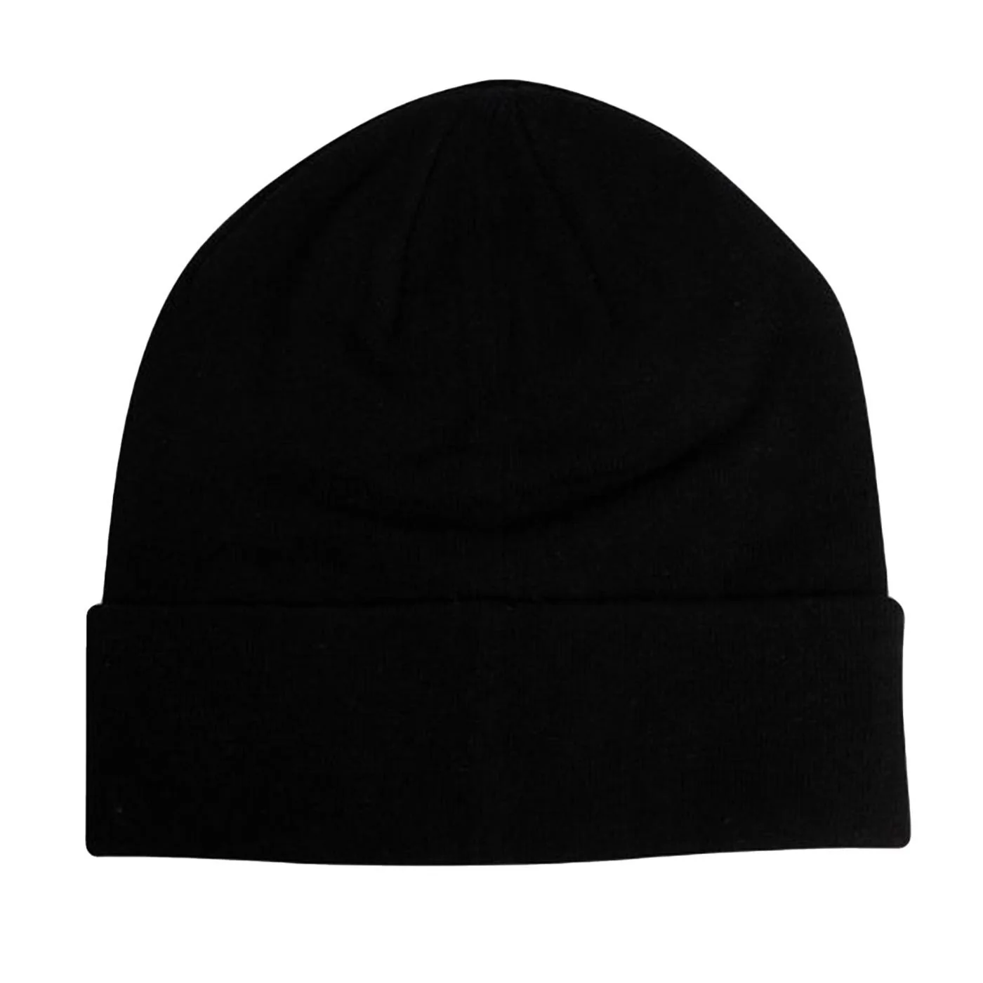 Cotton Merino Beanie - Jet Black Hat Black LYLE & SCOTT ACCESSORIES - Image 2