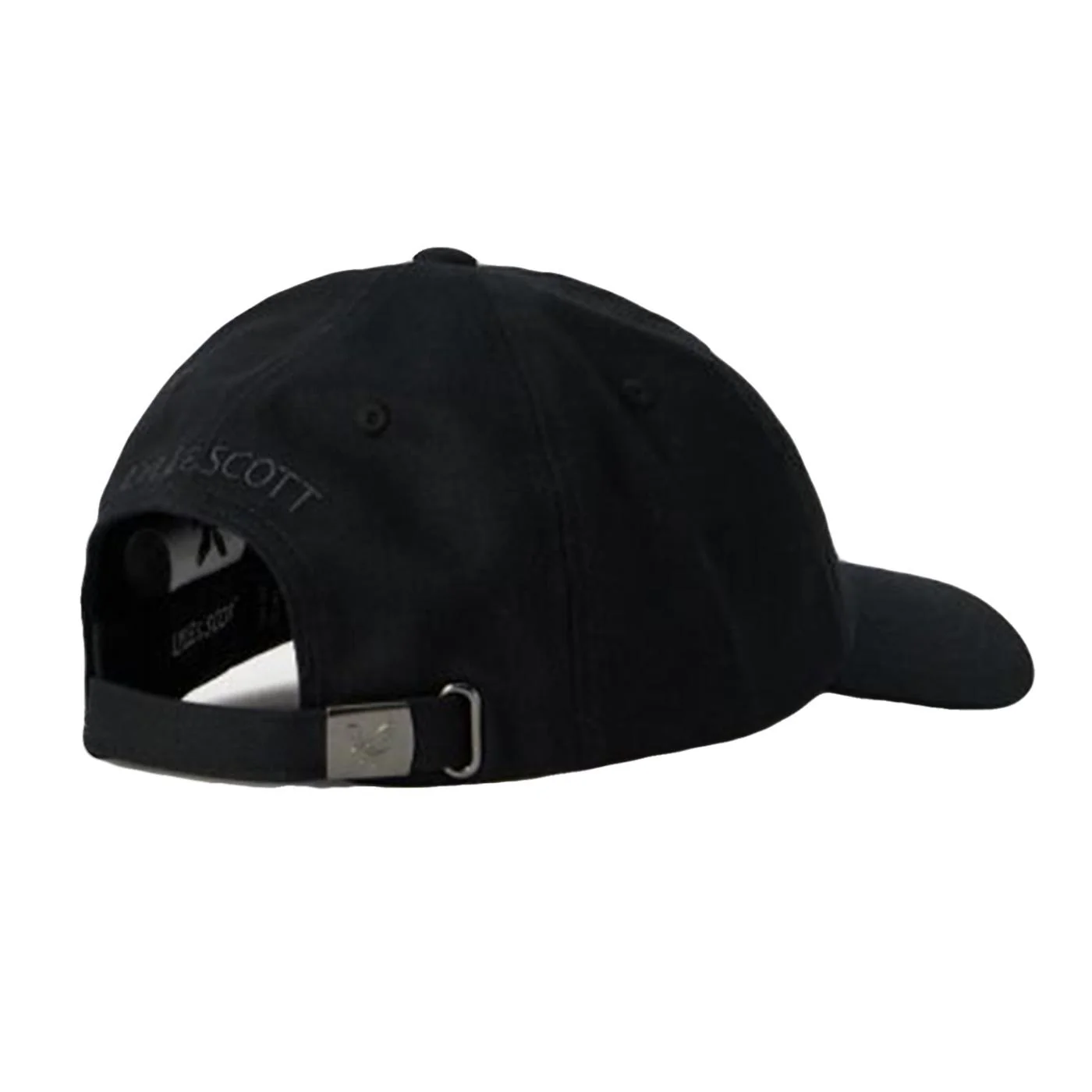 Tonal Eagle Baseball Cap Dark Navy - Black Hat LYLE & SCOTT ACCESSORIES - Image 2