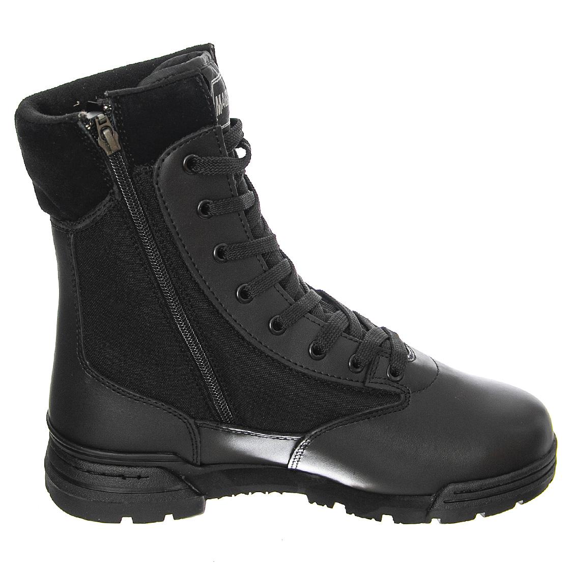 Magnum Classic - Men's Black Ankle-High Lace-Up Shoes Men MAGNUM - Image 2