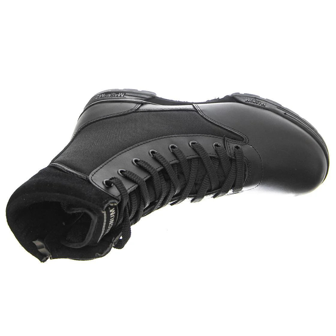 Magnum Classic - Men's Black Ankle-High Lace-Up Shoes Men MAGNUM - Image 6