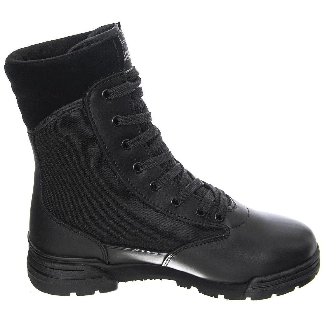 Mens Magnum Classic Black Lace-Up Boots - Image 2