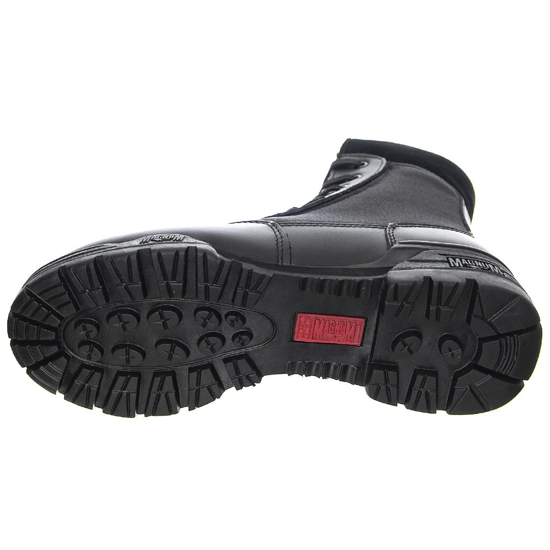 Mens Magnum Classic Black Lace-Up Boots - Image 5