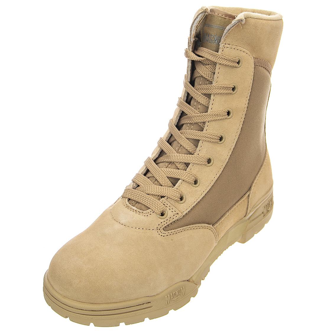Mens Magnum Classic Desert Tan Lace-Up Boots
