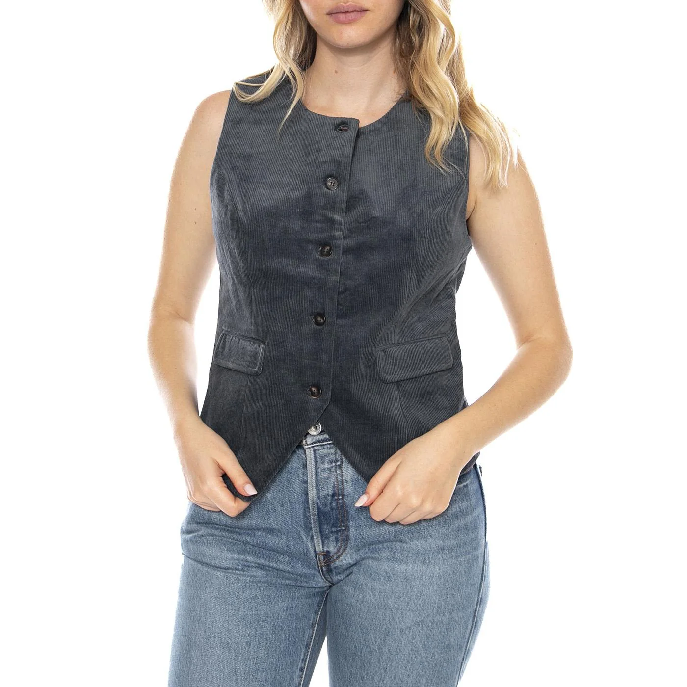 Vests 131 Indigo - Women's Sleeveless Top Blue Women MD'M