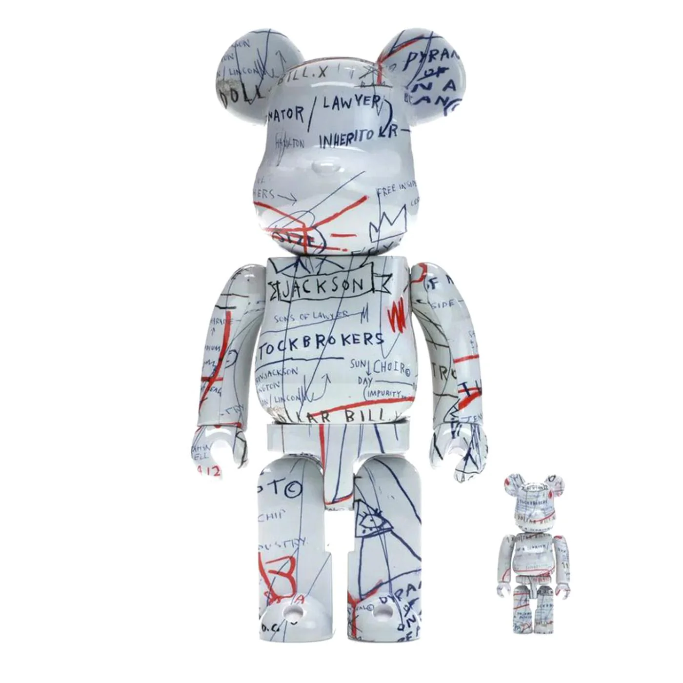 Be@rbrick Jean-Michel Basquiat #2 100% 400%
