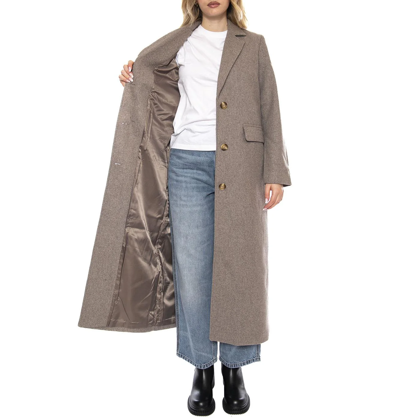 Eloises Pine Bark -- Women's Multicolored Coat MINIMUM - Image 4