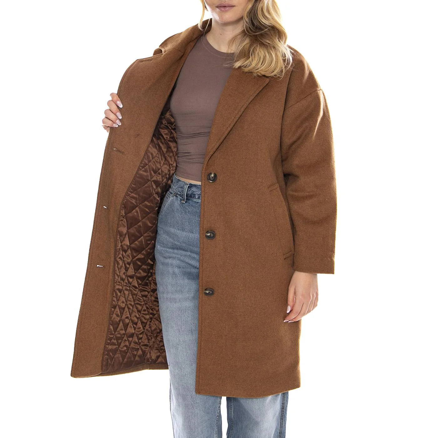 Gutha 2.0 Roasted Pecan -- Women's Brown Jacket MINIMUM - Image 4