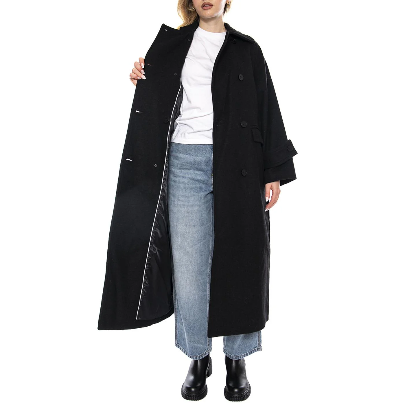 Lissu Black -- Women's Coat Black Women MINIMUM - Image 4