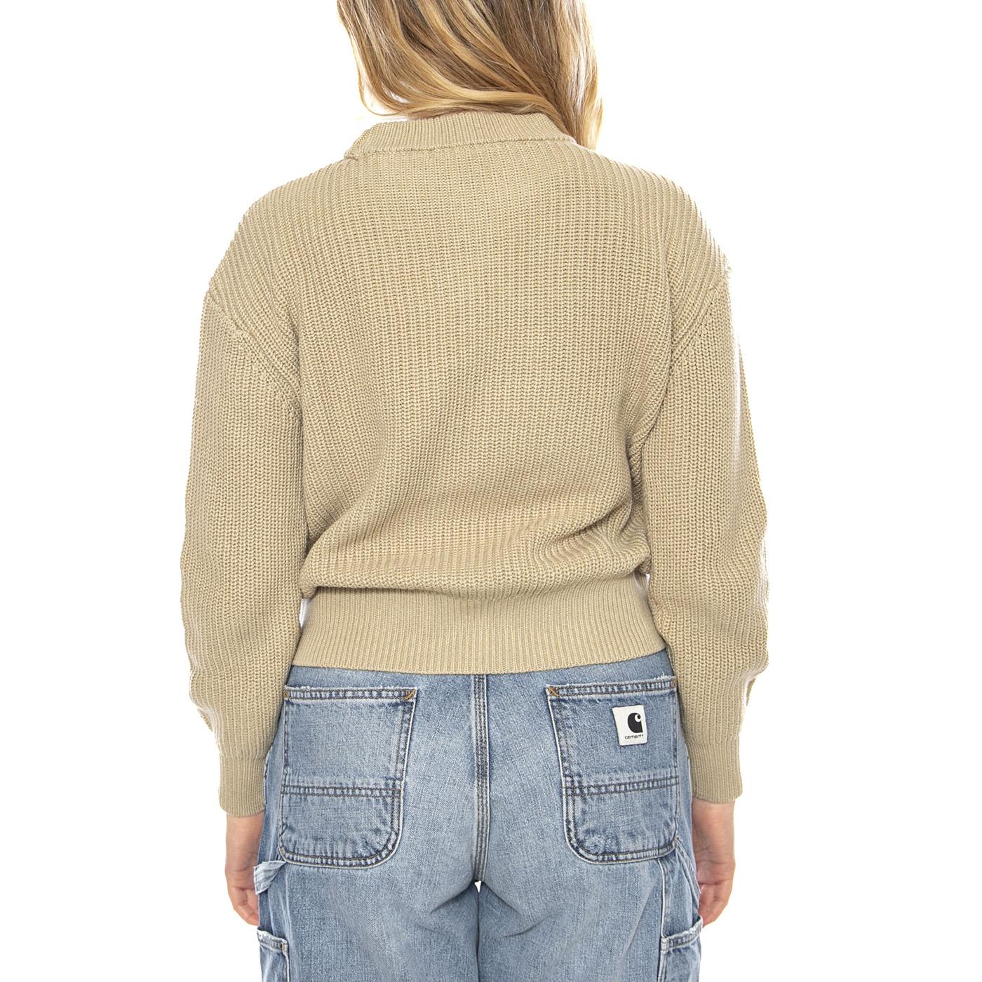 Mikala Jumper G006 GOTS Eucalyptus -- Women's Sweater MINIMUM - Image 3