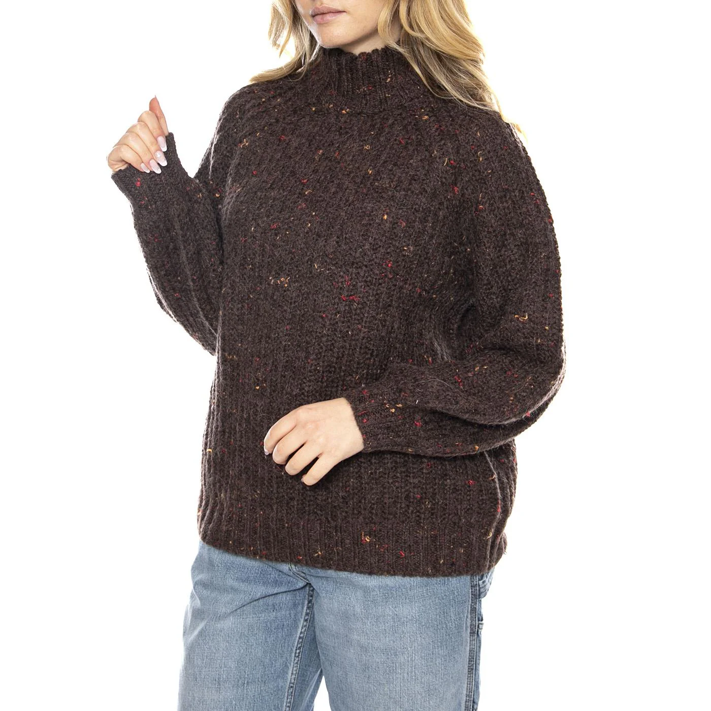 Noja Java Woman Sweater Brown -- Women's Sweater Brown Women MINIMUM