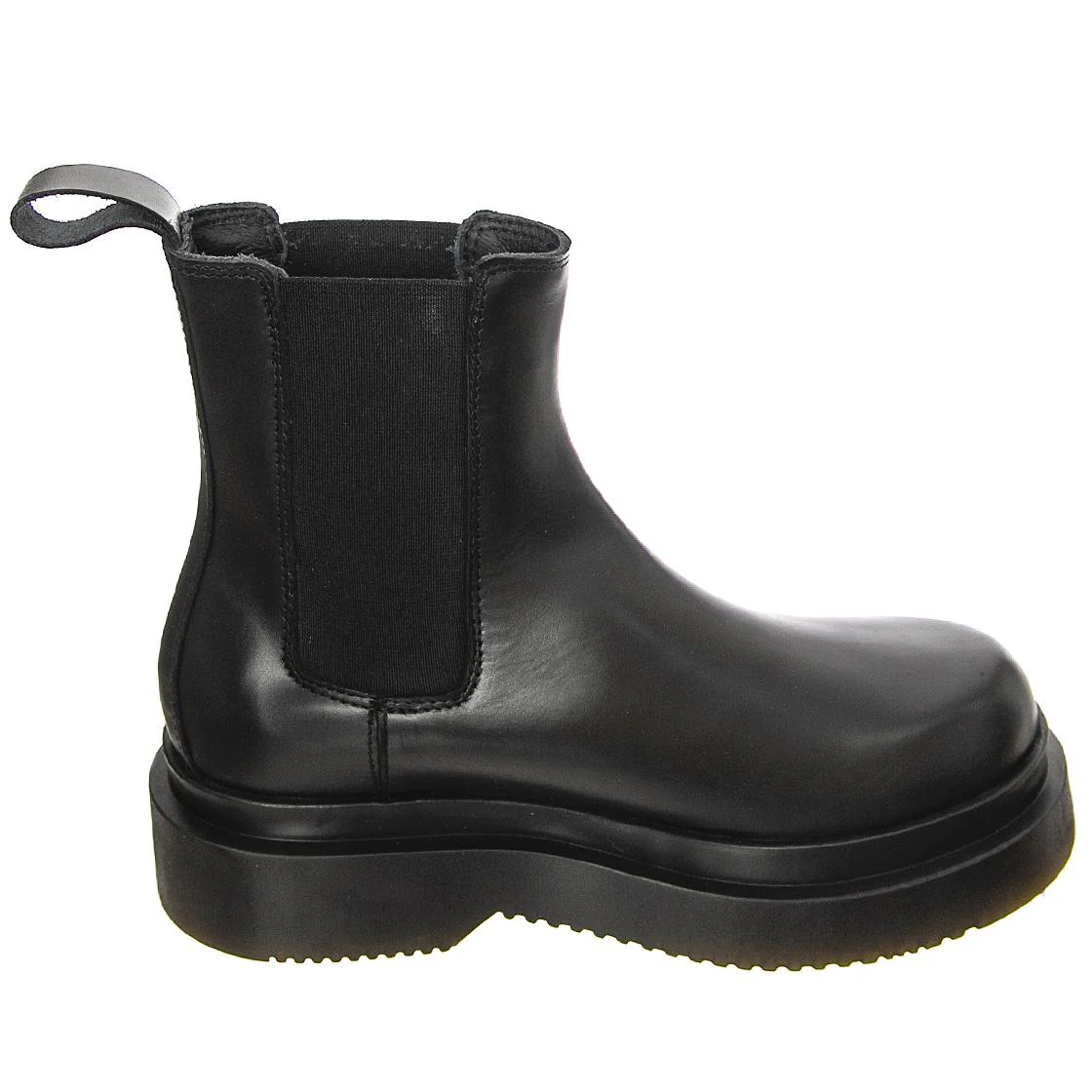 T 08 Smooth - Women's Black Boots / Greasy Black Women MR BOOTS - Image 2