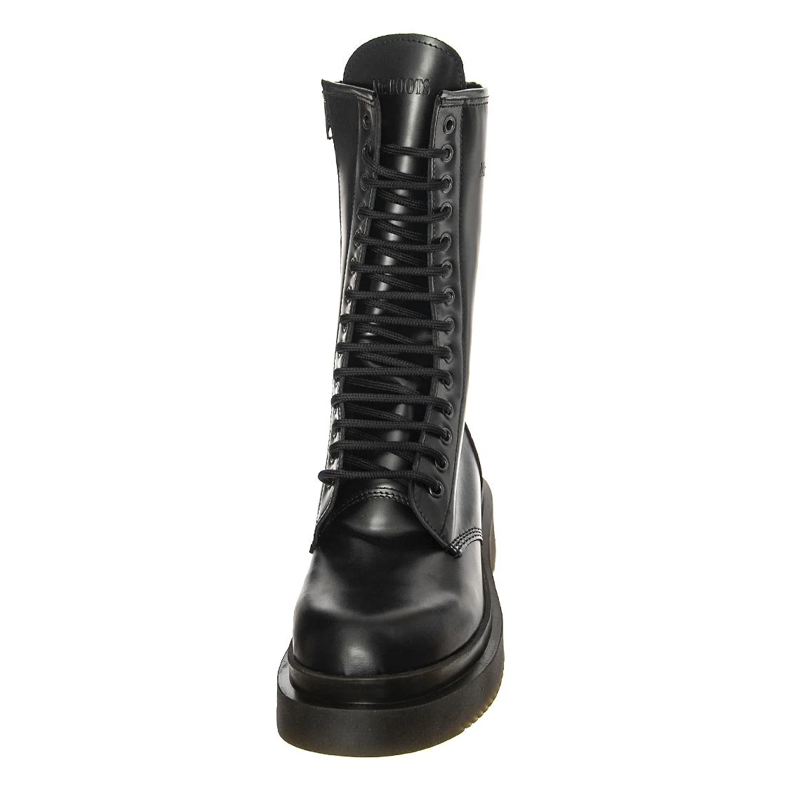 Womens T 8214 Smooth Black Boots - Image 3