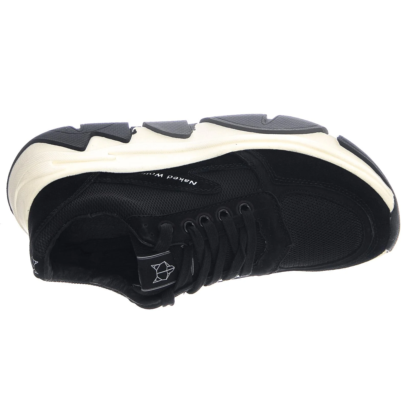 Womens Waves Black Combo Shoes - Image 6