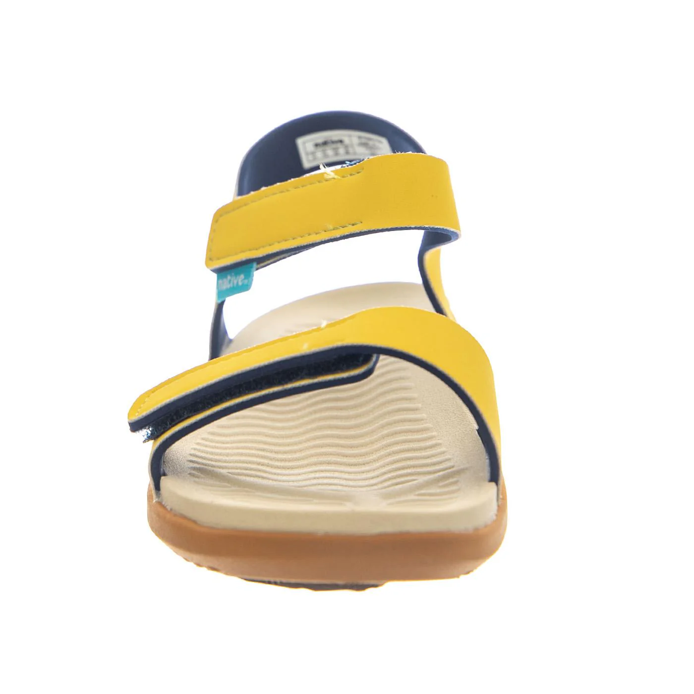 CHARLEY JUNIOR - Yellow Children's Sandals NATIVE - Image 3