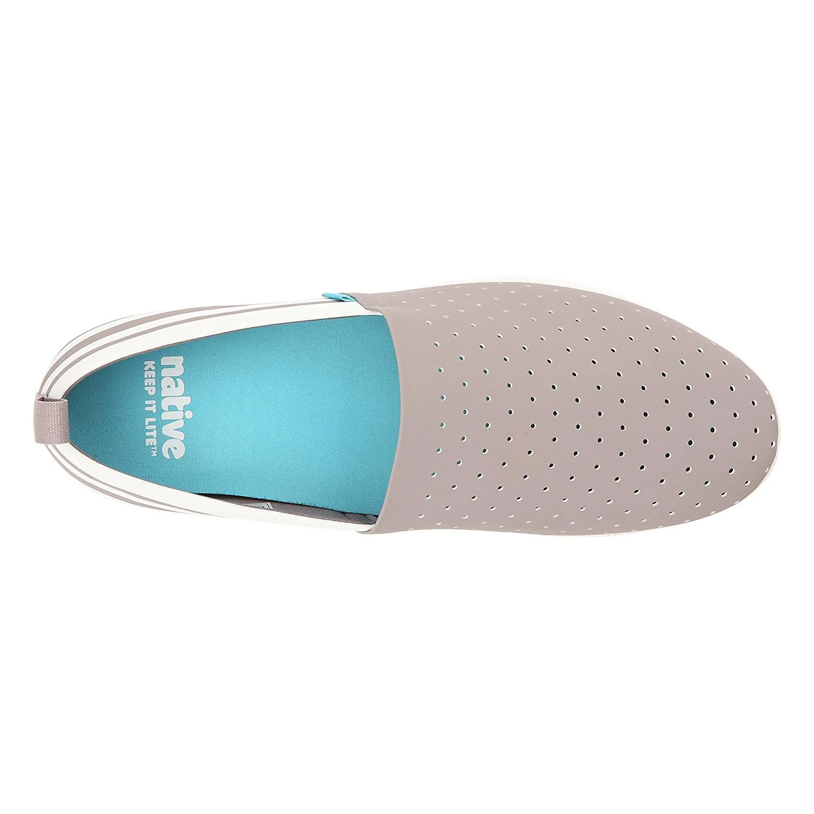 Venice Print Shoes - Shell White / Grey - Scarpe Basse Donna Bianche / Grige - Image 5