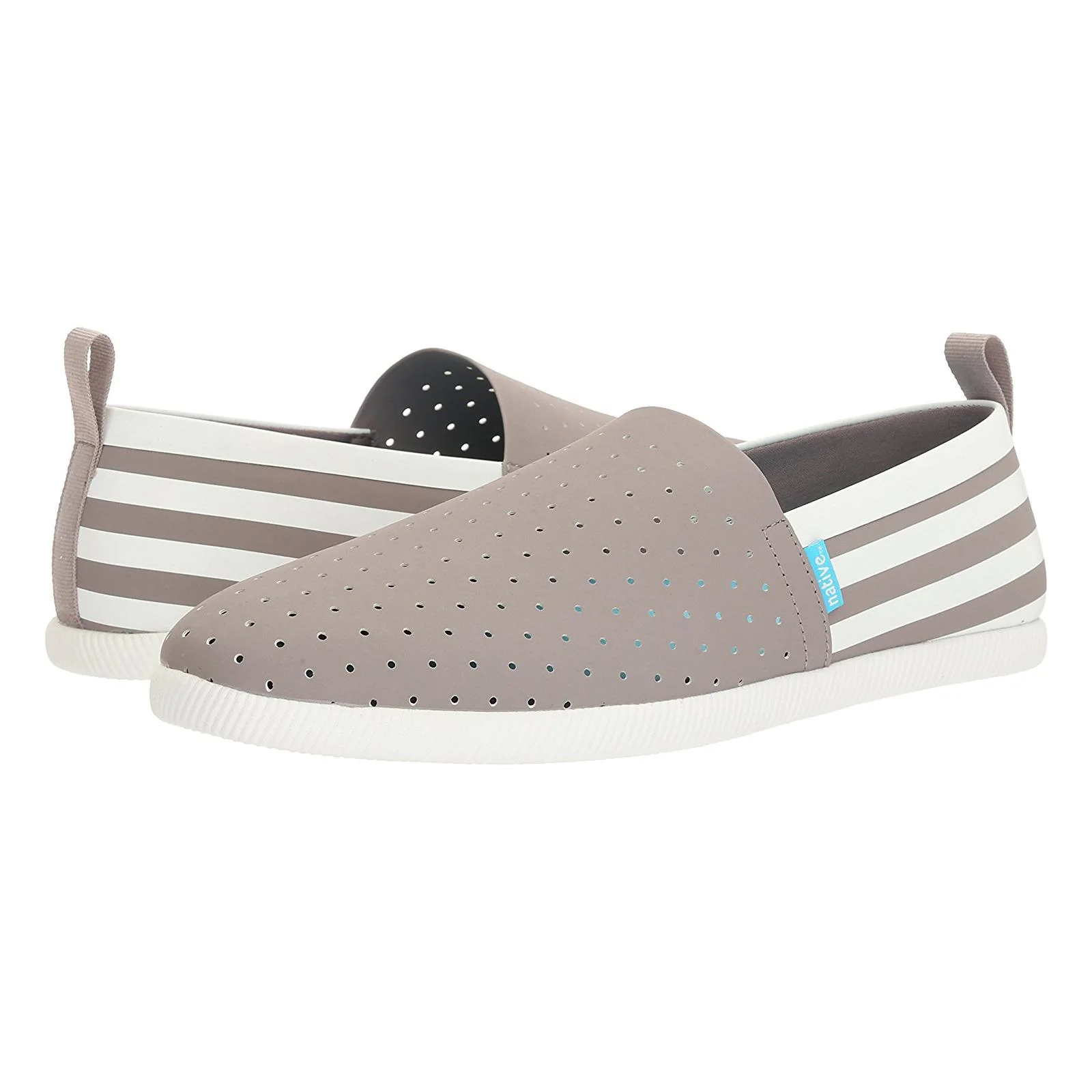 Venice Print Shoes - Shell White / Grey - Scarpe Basse Donna Bianche / Grige - Image 7
