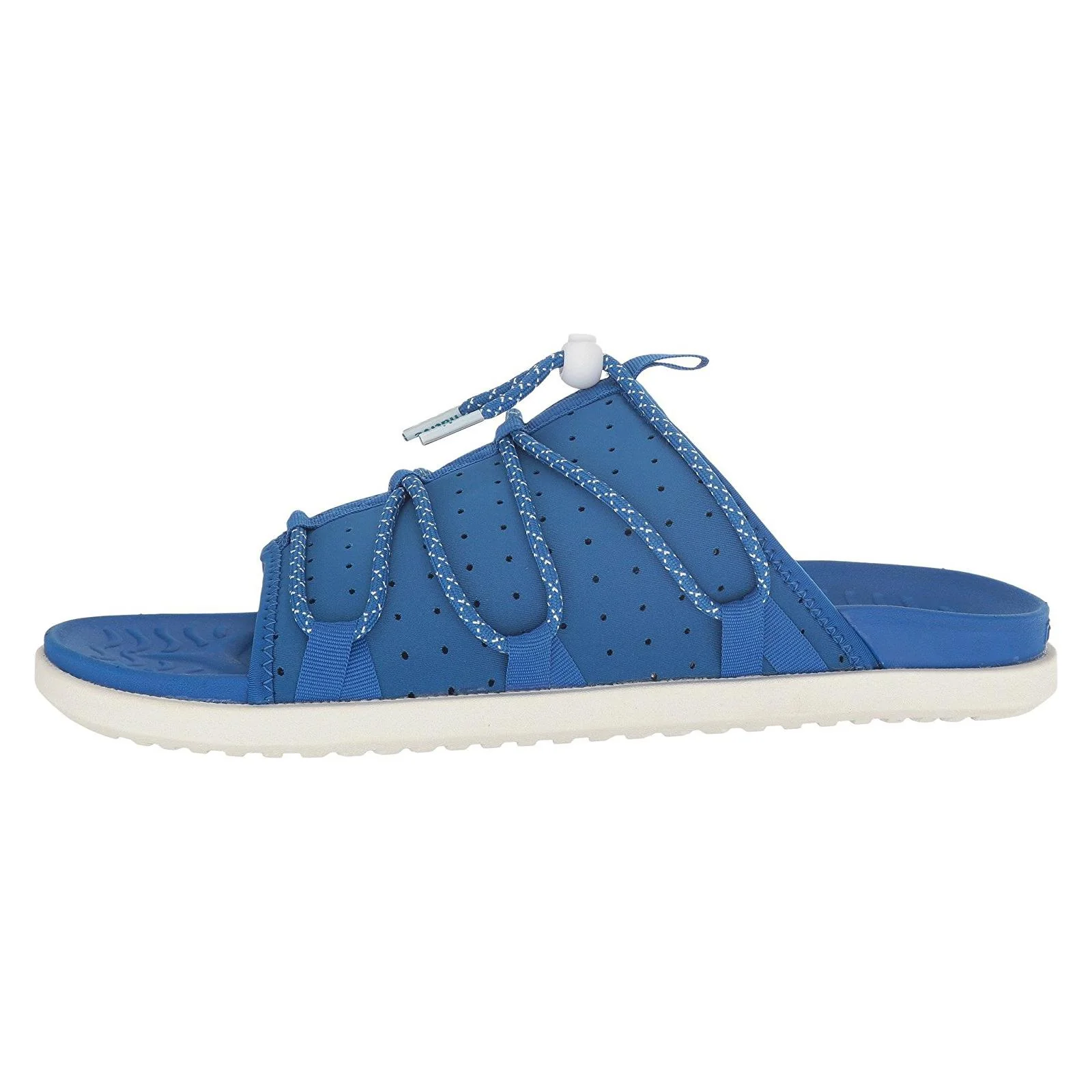 PALMER - VICTORIA BLUE / SHELL WHITE - Blue / White Men's / Women's Sandals - Men's NATIVE - Image 2