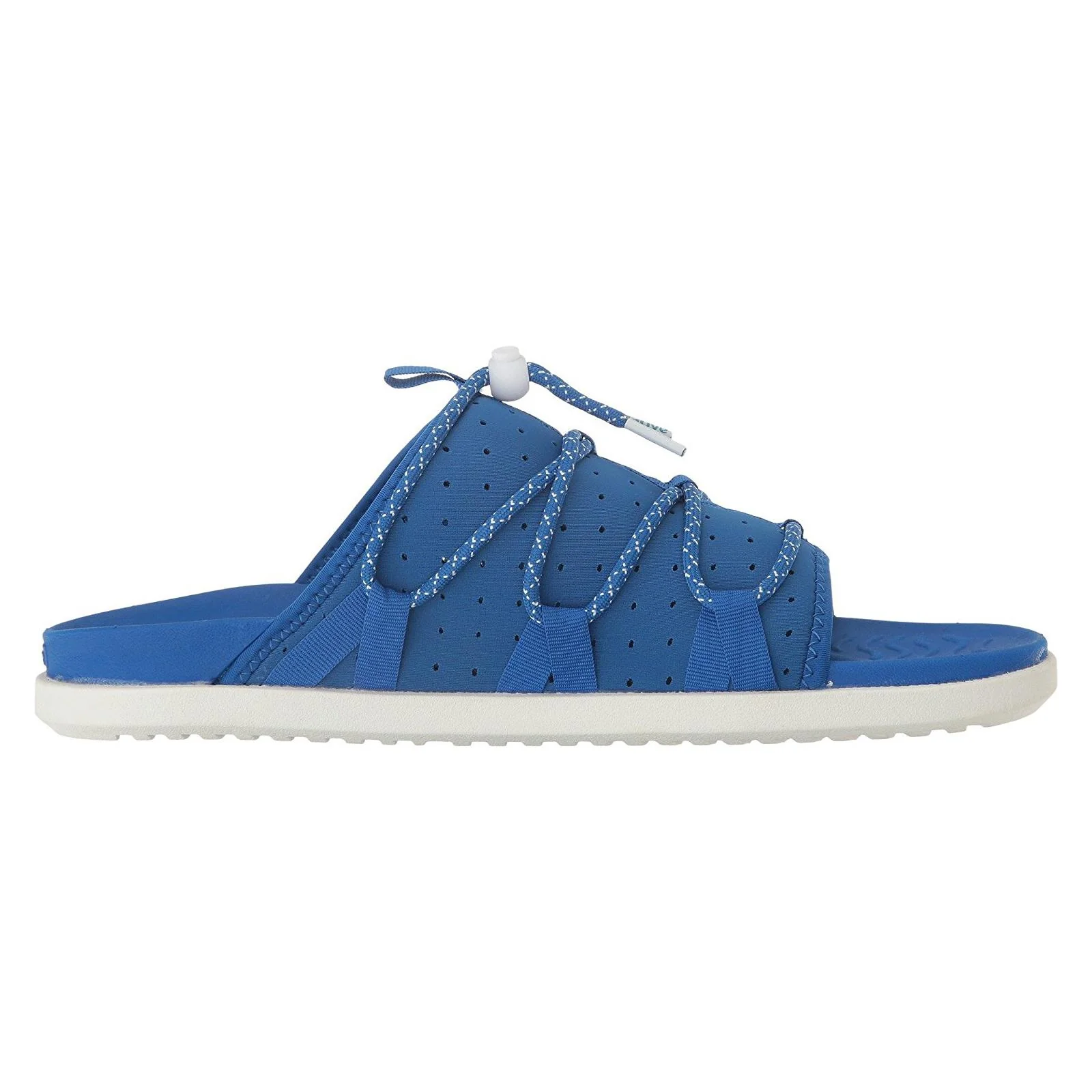 PALMER - VICTORIA BLUE / SHELL WHITE - Blue / White Men's / Women's Sandals - Men's NATIVE - Image 3