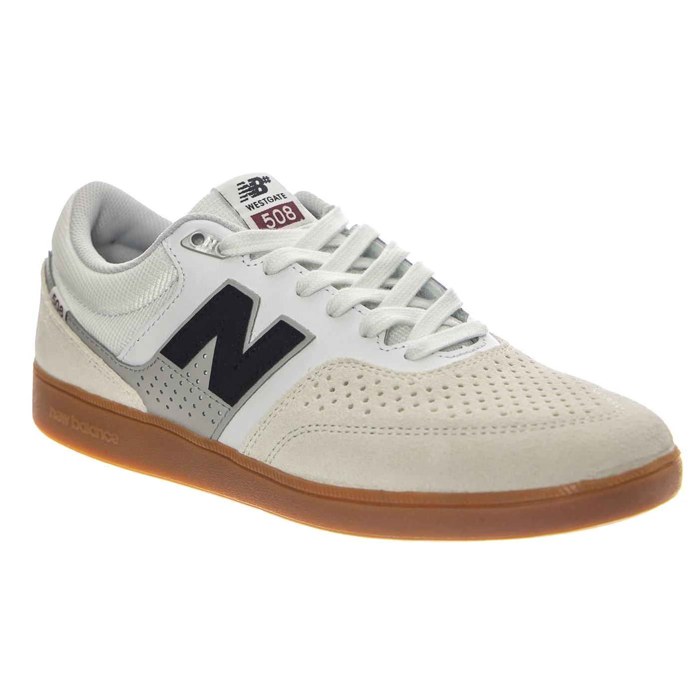 Numeric NM508WID White Suede/Mesh - Men's Lace-Up Shoes Beige Men's NEW BALANCE - Image 2