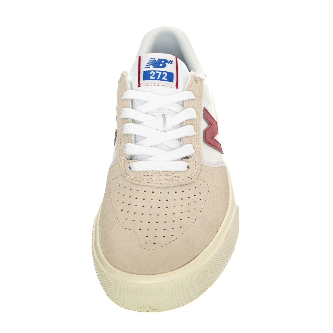 Mens Numeric Skateboarding White / Red Leather / Textile Shoes - Image 3