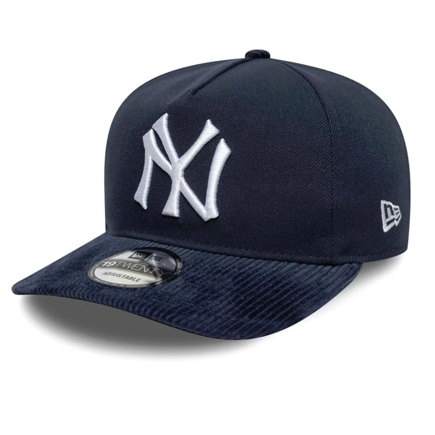 Coops Cord 19Twenty New York Yankees Navy - Men's Blue Visor Cap NEW ERA ACCESSORIES