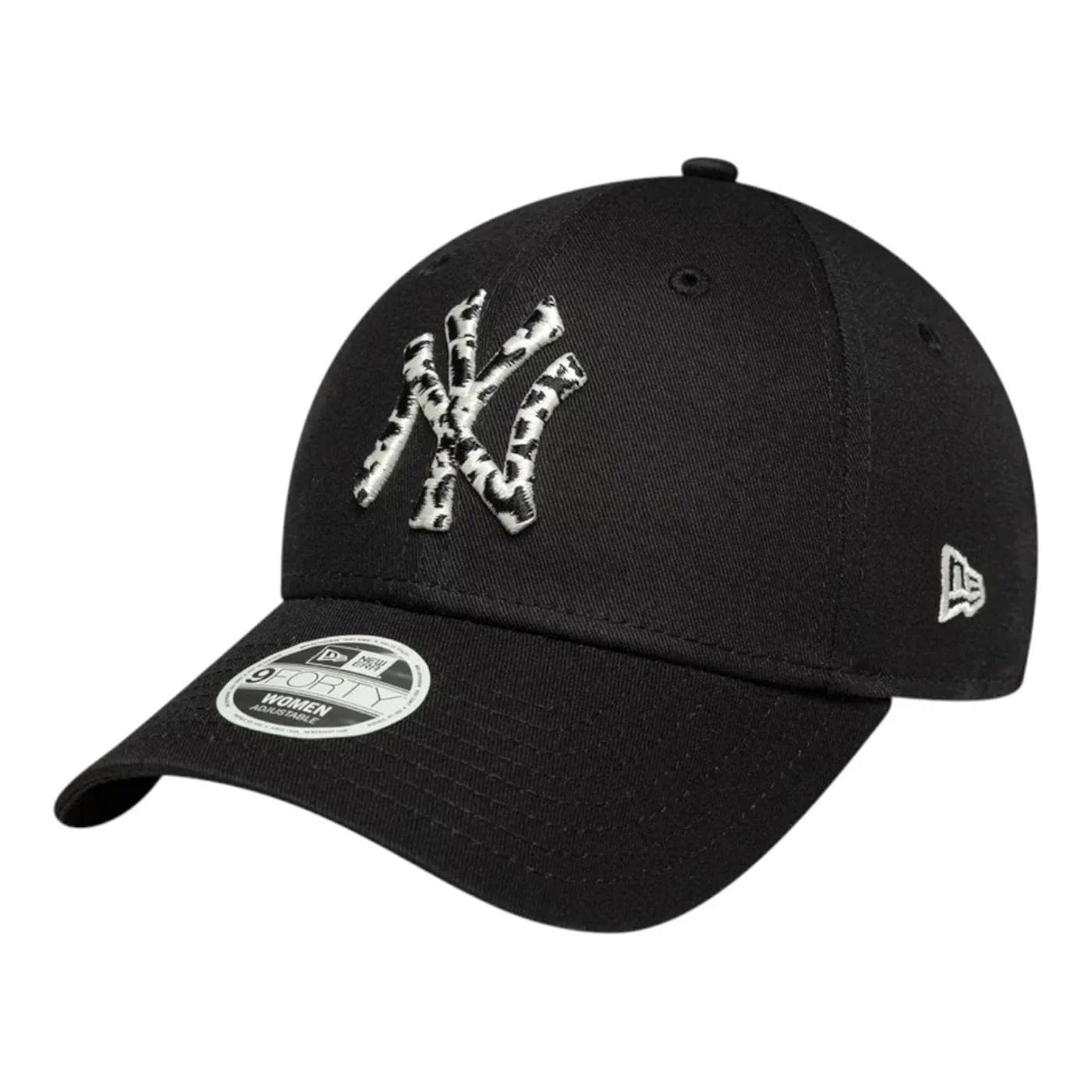 Female Animal Infill 9FORTY® New York Yankees - Black Doc - Black Visor Cap NEW ERA ACCESSORIES
