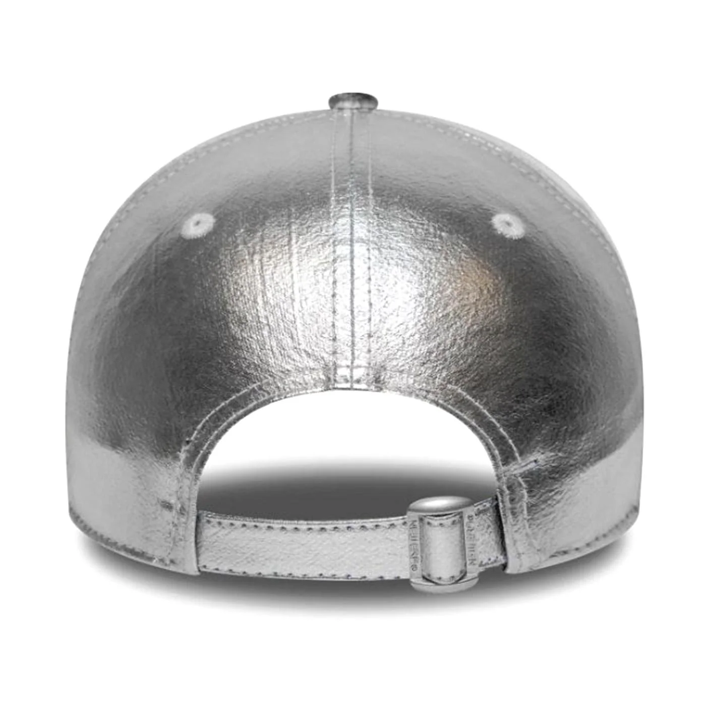 Female Metallic 9FORTY® New York Yankees Silver - Silver Visor Cap NEW ERA ACCESSORIES - Image 2