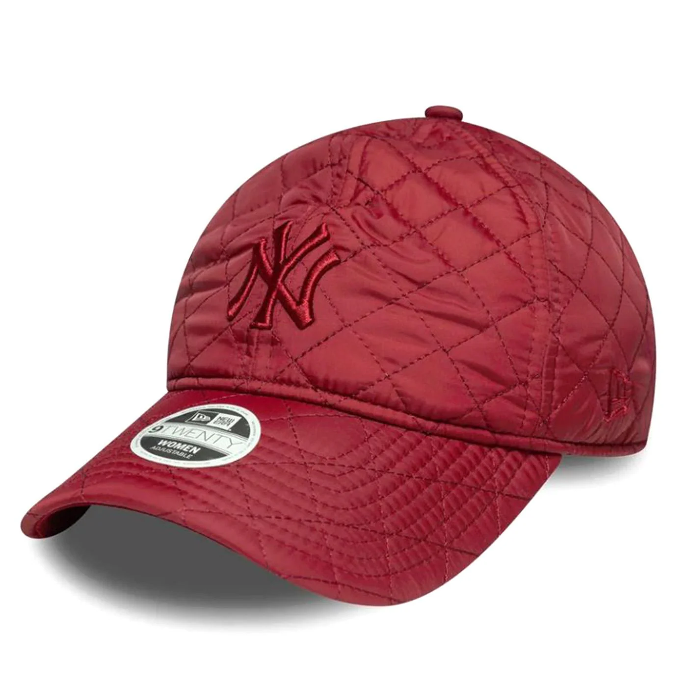 Female Padded 9Twenty® New York Yankees Red - Red Visor Cap NEW ERA ACCESSORIES
