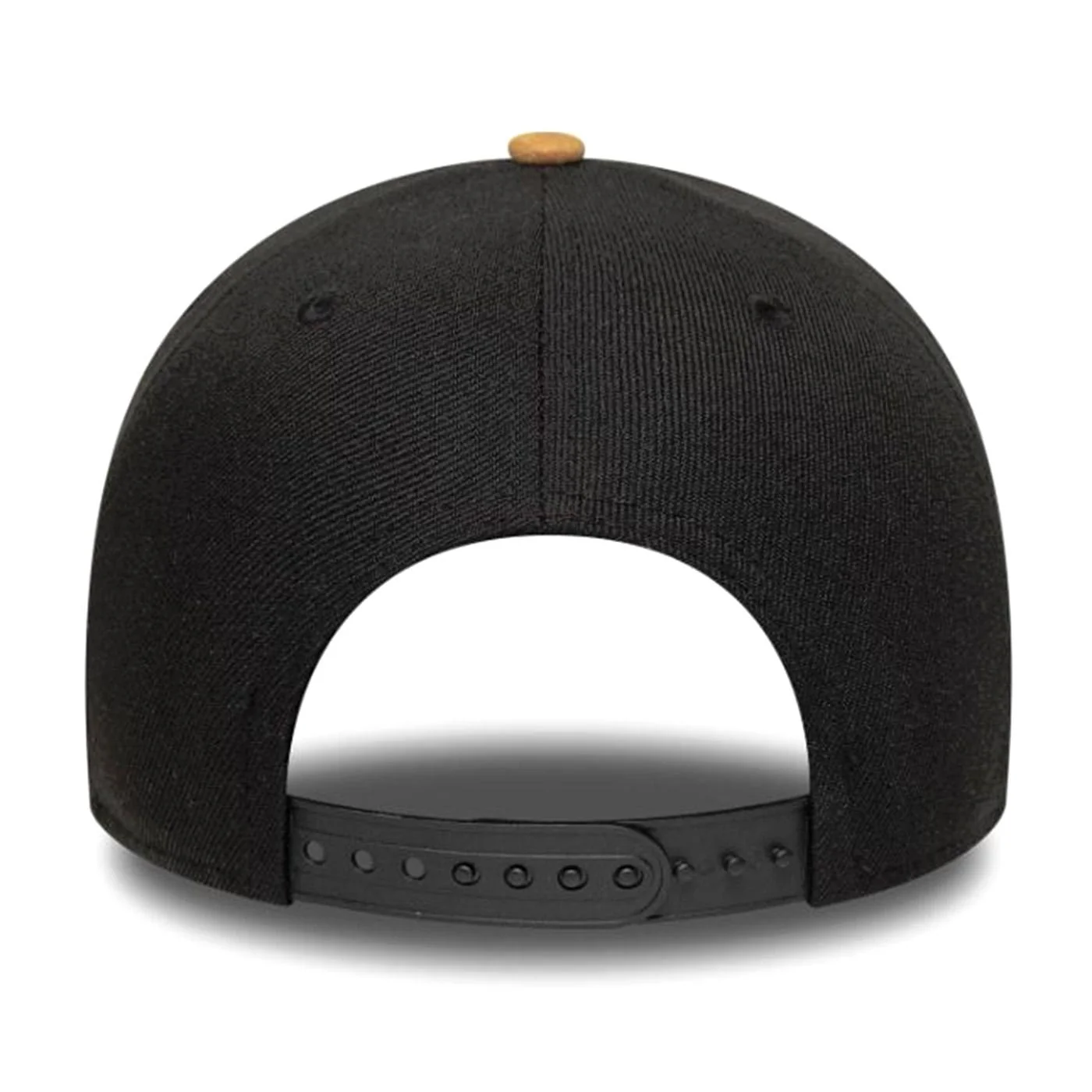 Suede Visor E-Frame New York Yankees Black / Camel - Black Visor Cap NEW ERA ACCESSORIES - Image 2