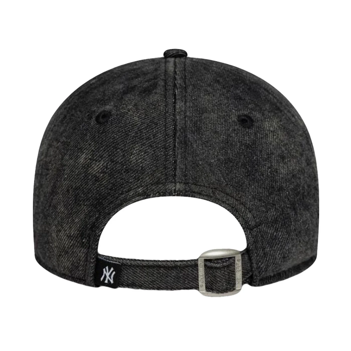 WMNS Stne Denim 920 Stone Denim Black New York Yankees Cap - Black Visor Cap with Tone-on-Tone Embroidered Logo NEW ERA ACCESSORIES - Image 2