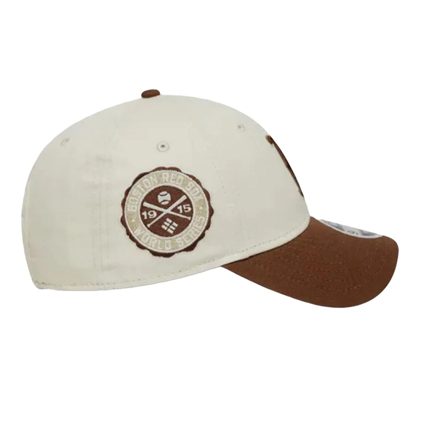 Ws Patch 9Forty MC Light Beige Boston Red Sox - Contrast Logo Visor Cap Beige NEW ERA ACCESSORIES - Image 2