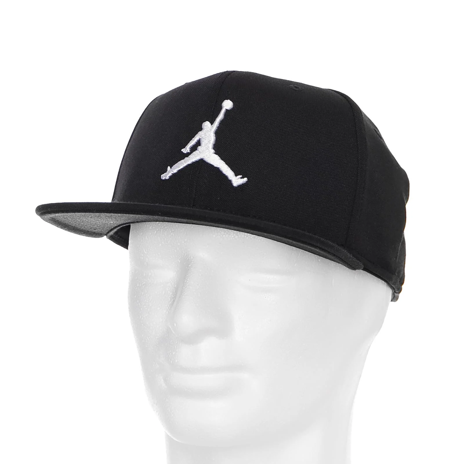 Jordan Jumpman Snapback Hat BLACK/WHITE
