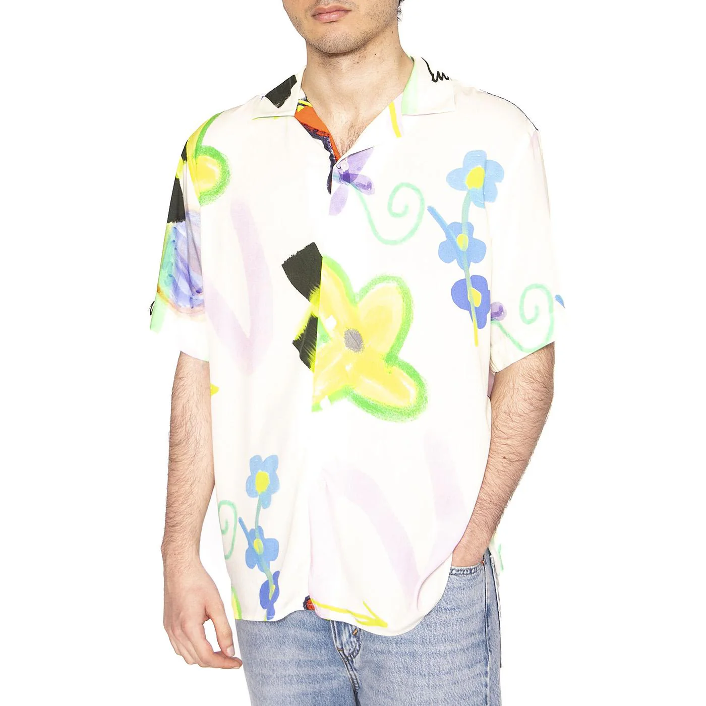 Flower Shop Viscose Shirt