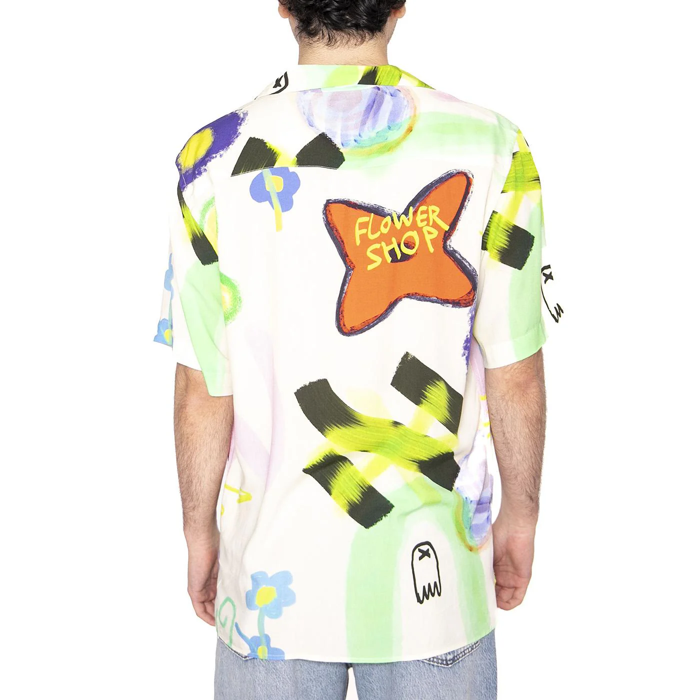 Flower Shop Viscose Shirt - Image 3
