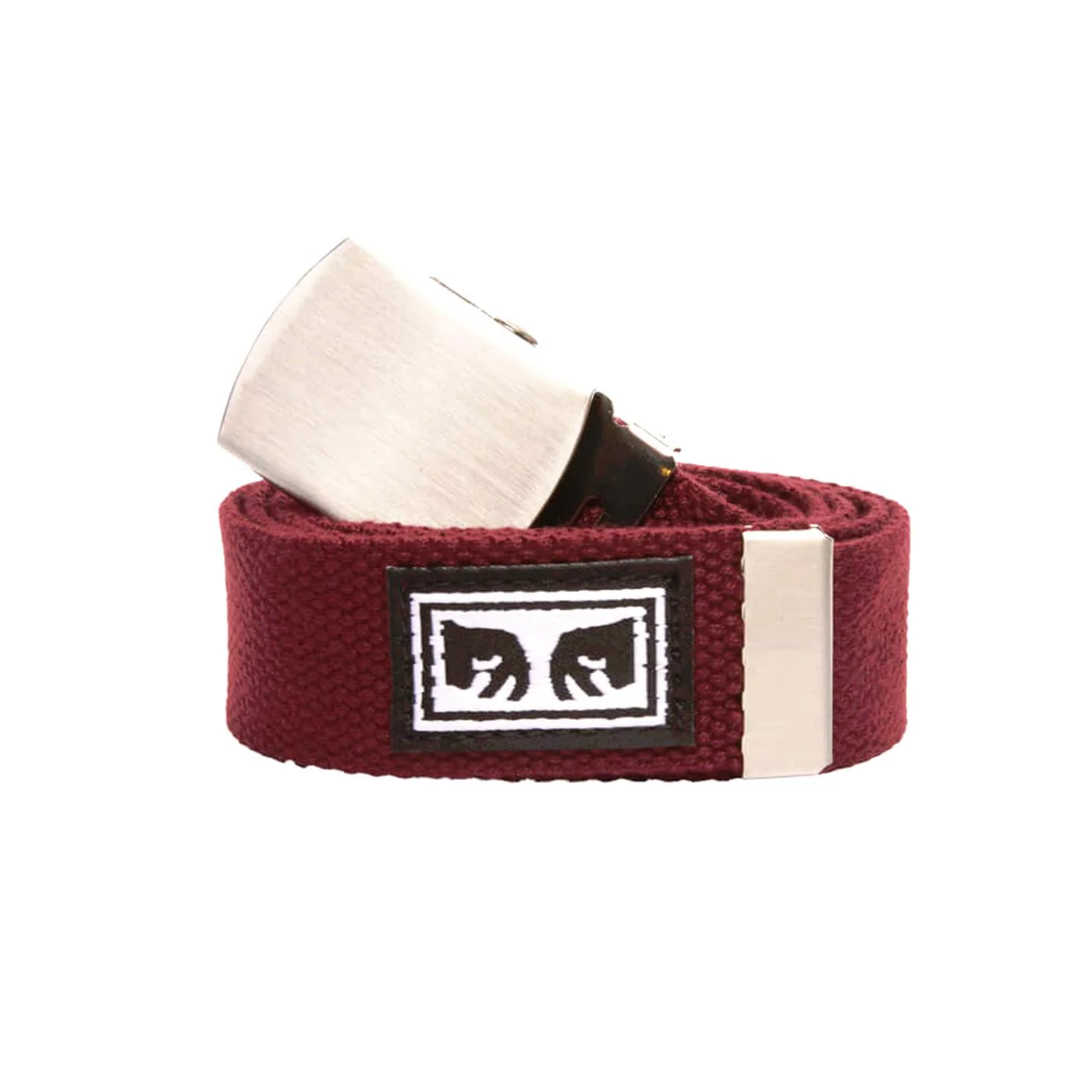 Big Boy Web Belt Burgundy - OBEY Men's Multicolor/Burgundy Belt