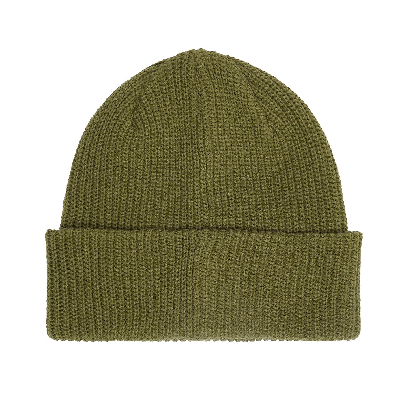 Bold Organic Beanie Army - Men's Green Knit Hat OBEY - Image 2