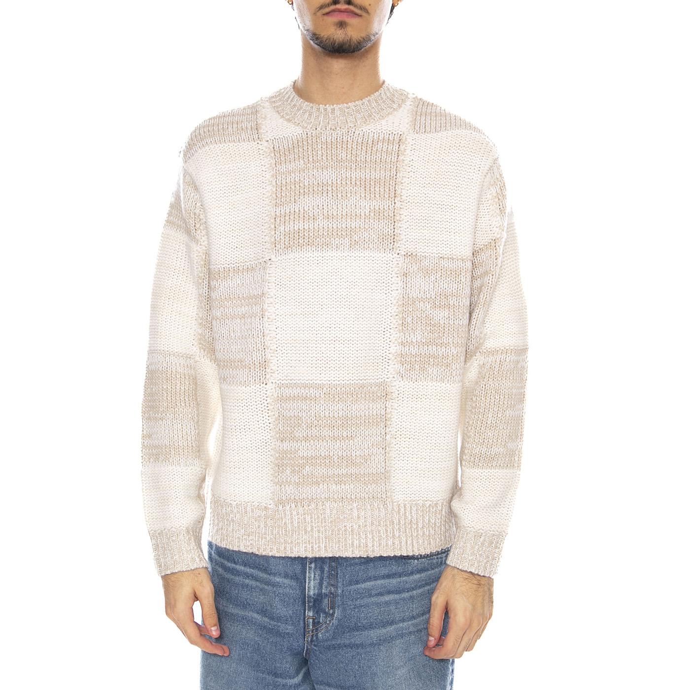 Dominic Sweater Silver Grey Multi - Men's Crew Neck Sweater Multicolor Men OBEY - Image 2